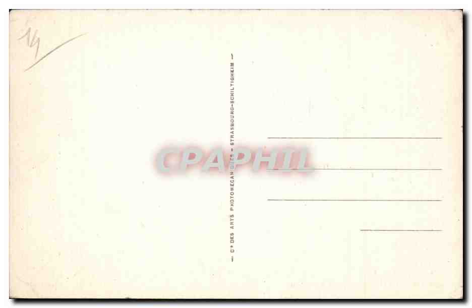 Trouville-Deauville — La Stazione — editore CPAPHIL n°119 — Verso