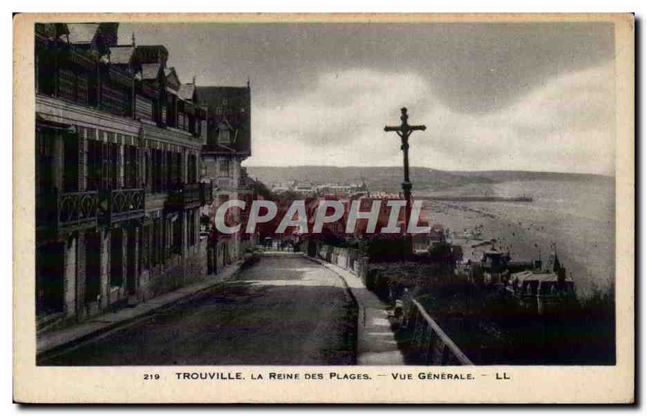 Trouville, la Reine des Plages — Vue Générale — LL, n°219