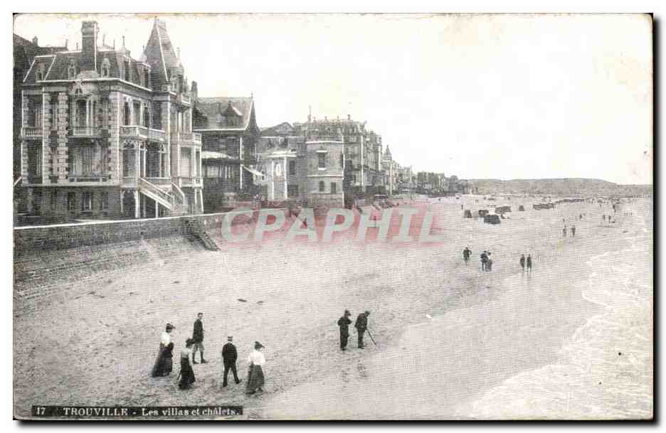 TROUVILLER - Les villas et châlets — CPAPHIL n°17