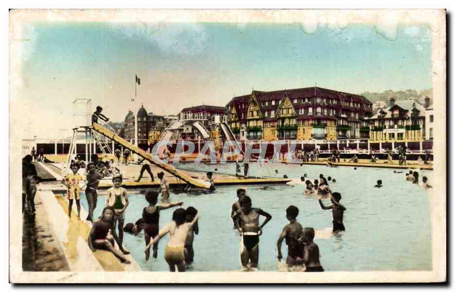 CPA Trouville La piscine