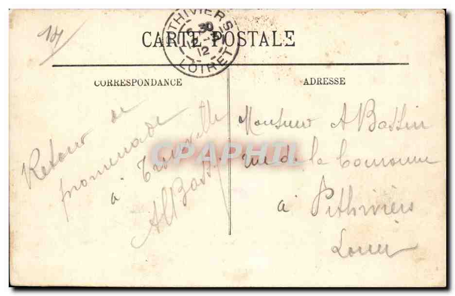 Trouville — Le Pont de la Gare — LL. — Éditeur LL. — Verso