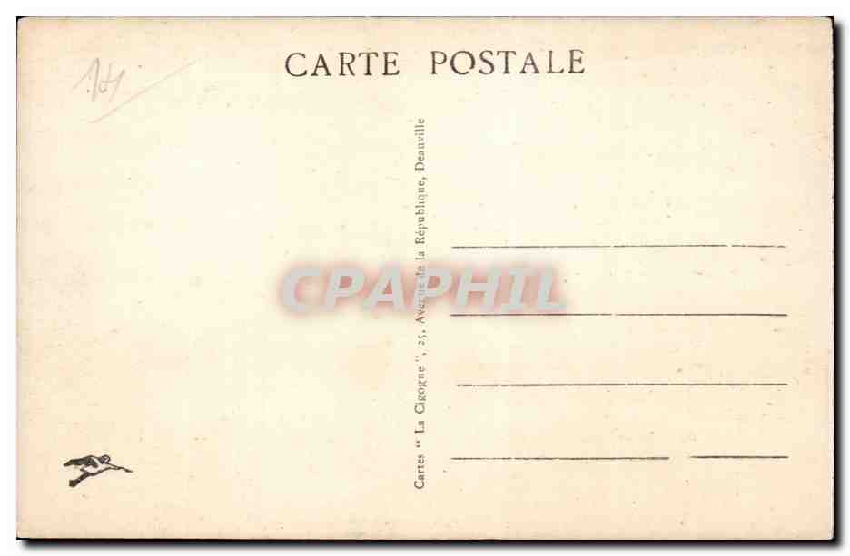 Trouville, la Reine des Plages — Le Casino et Jeux de Plage — n°120 — Rückseite