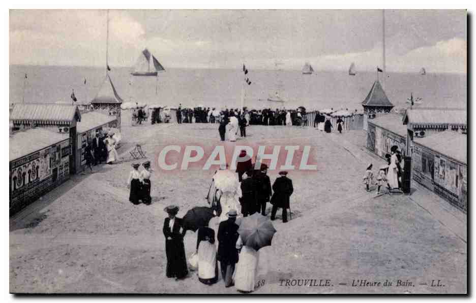 Trouville — L'Heure du Bain — LL. n° 69