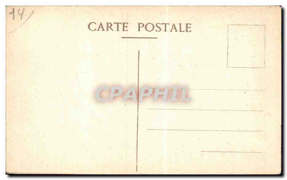 Deauville et Trouville — Vue Générale — Cliché de la Compagnie Aérienne Française — Rückseite