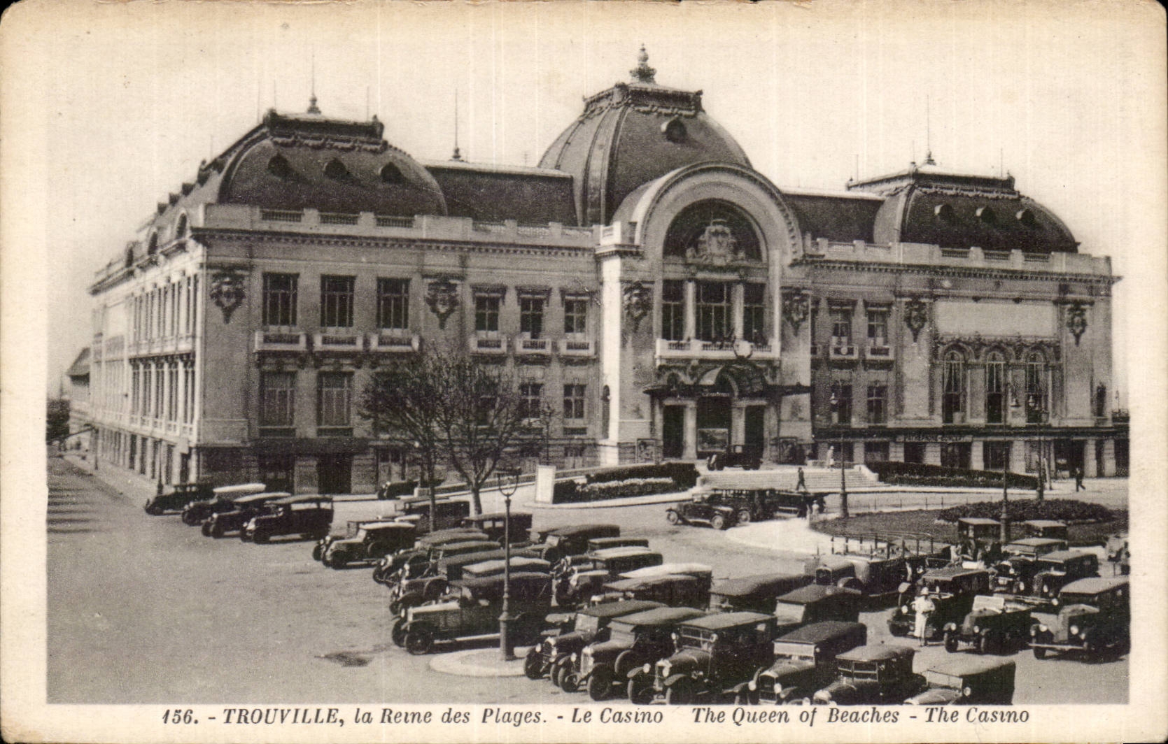 CPA Trouville La reine des plages Le casino
