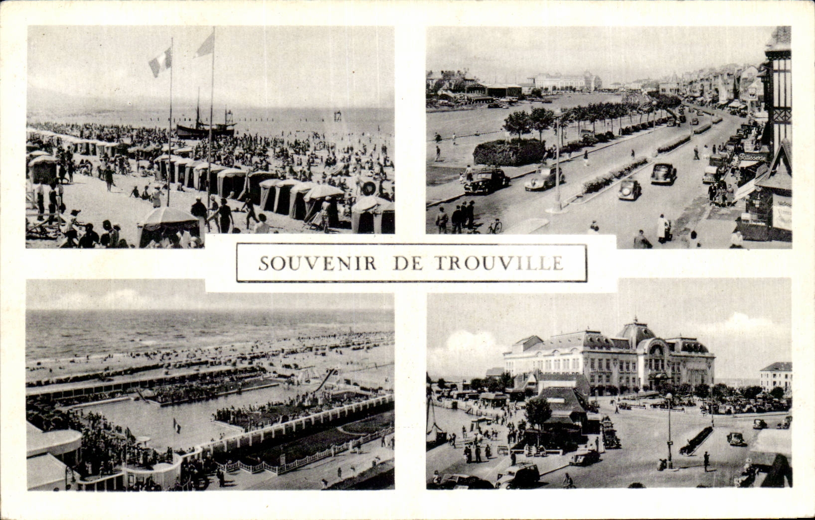 CPA Souvenir de Trouville