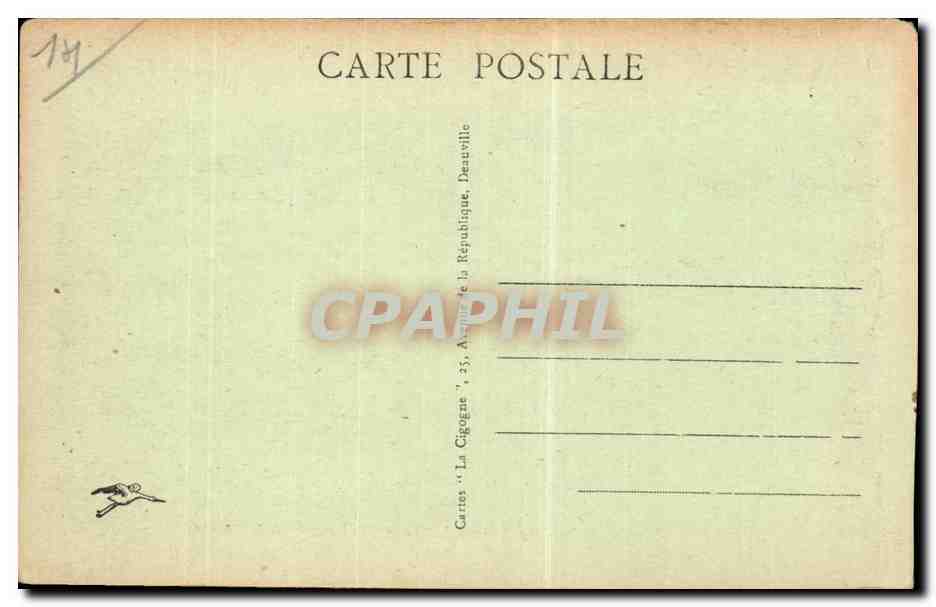 TROUVILLE, la Reine des Plages — Vue générale — Le Casino — Embouchure de la Touques — Rückseite
