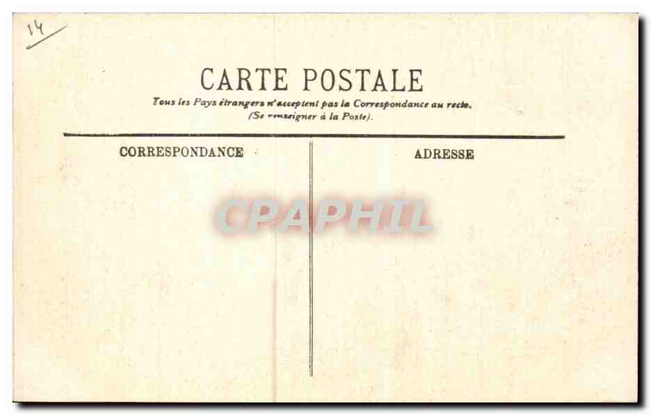 CPA Trouville La rue de Paris  — Verso