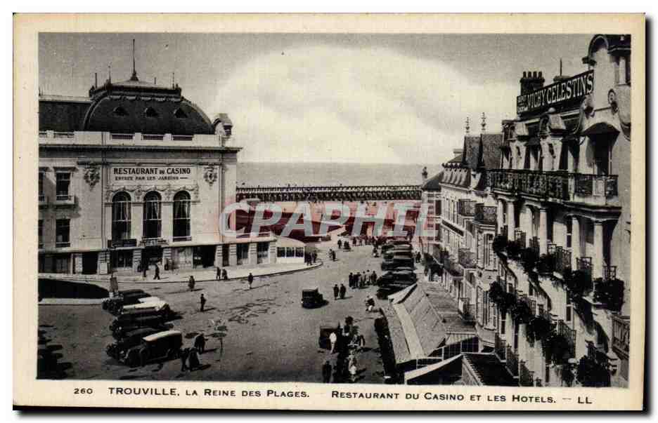 Trouville, la Reine des Plages — Restaurant du Casino et les Hôtels — LL n°260
