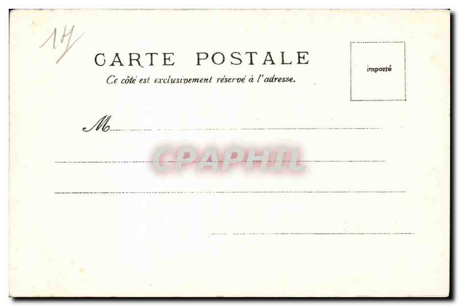 Trouville — Hôtel des Roches Noires — éditeur CPAPHIL, n° 92 — Rückseite
