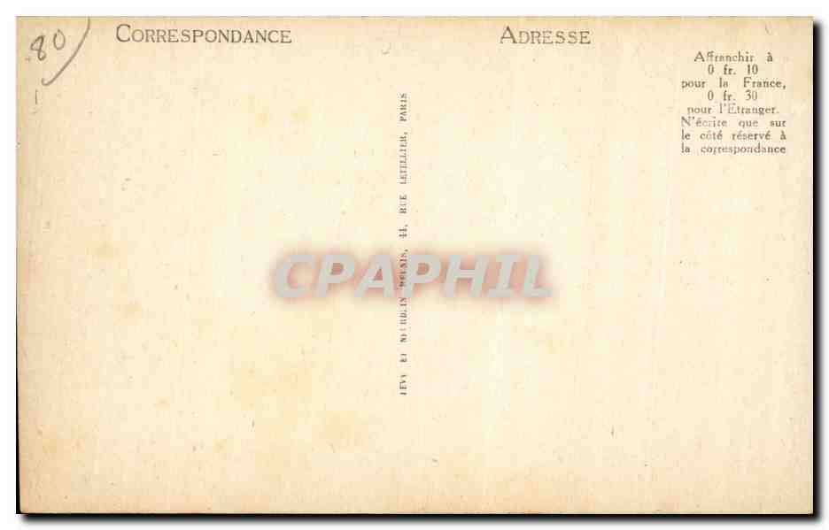 CPA Cayeux sur Mer le casino — Rückseite