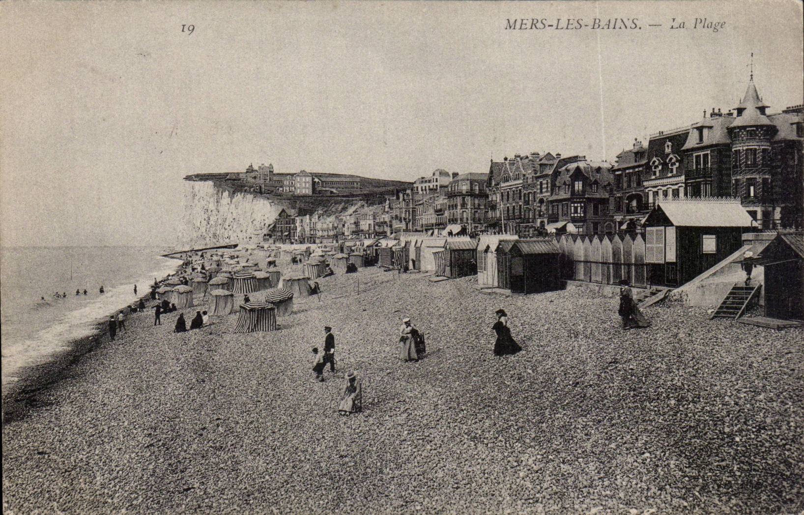 MERS-LES-BAINS — The Beach — Unknown Publisher, No. 19