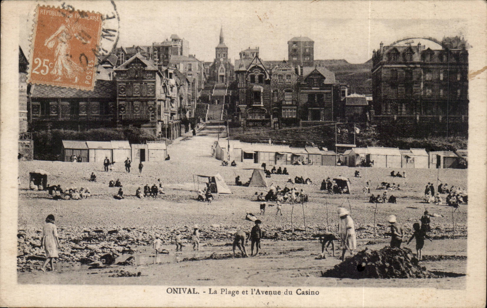 CPA Onival La plage et l'avenue du casino