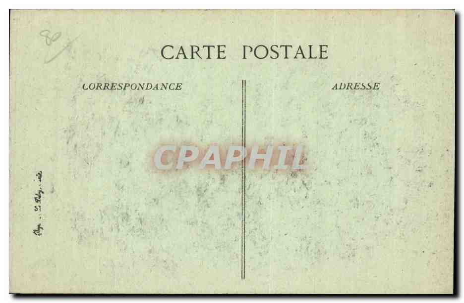 Moulin de Fargny à la boucle de la Somme — Guerre 1914-16 — Visé, Paris N° 1490 — Reverso