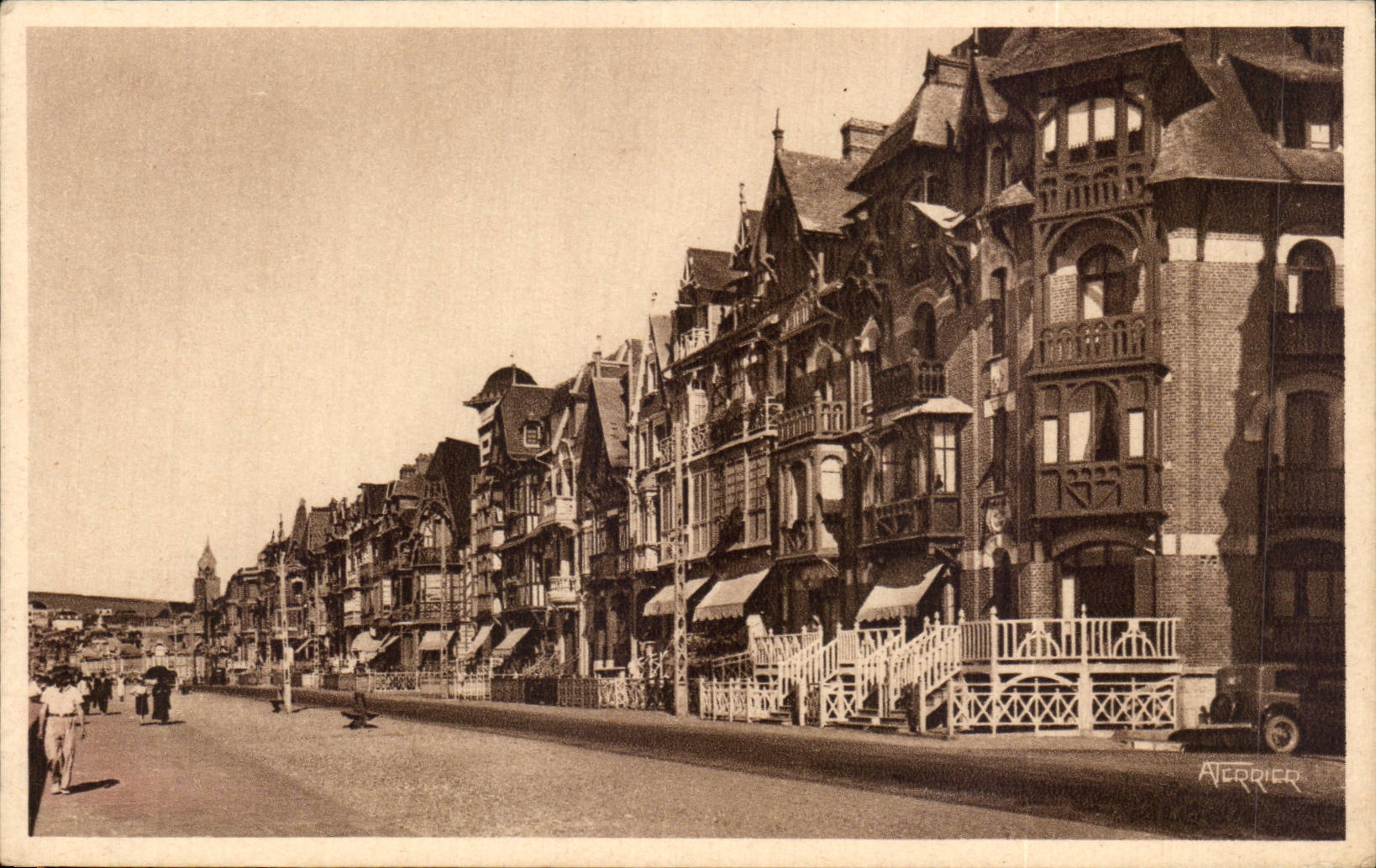 CPA Mers les Bains Les villas
