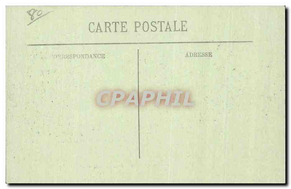 CPA Peronne La place de l'hotel de ville apres le depart des allemands — Back