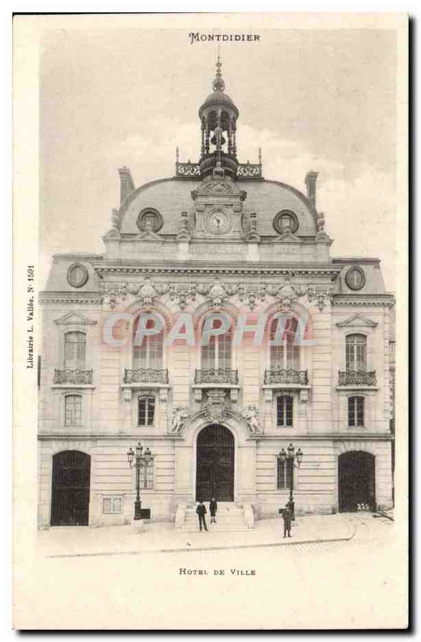 CPA Montdidier Hotel de ville