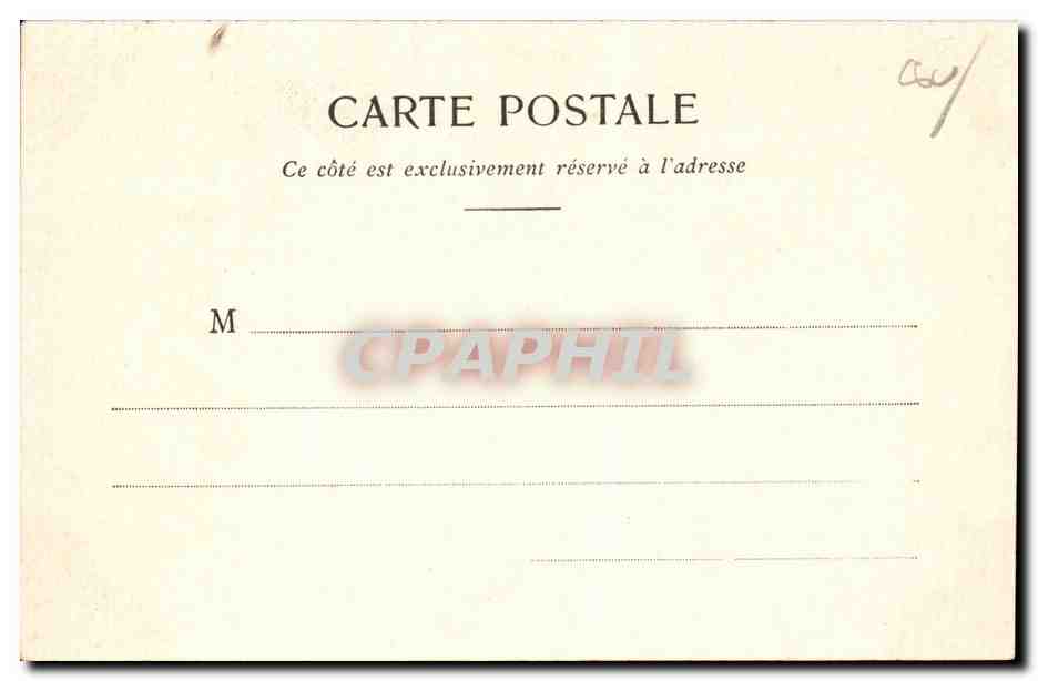CPA Montdidier Hotel de ville — Back