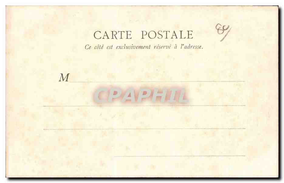 CPA Montdidier Eglise Saint Sepulcre — Back