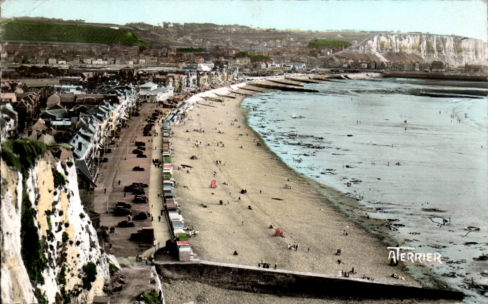 CPSM Mers les Bains La plage