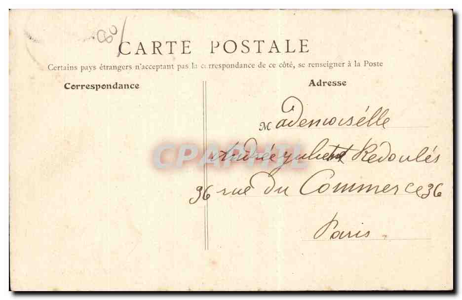 CPA Rue La chapelle du Saint Esprit date du 11eme — Back