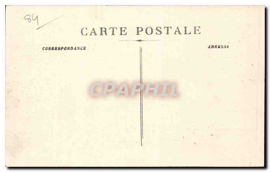 CPA Avignon Vue generale — Verso
