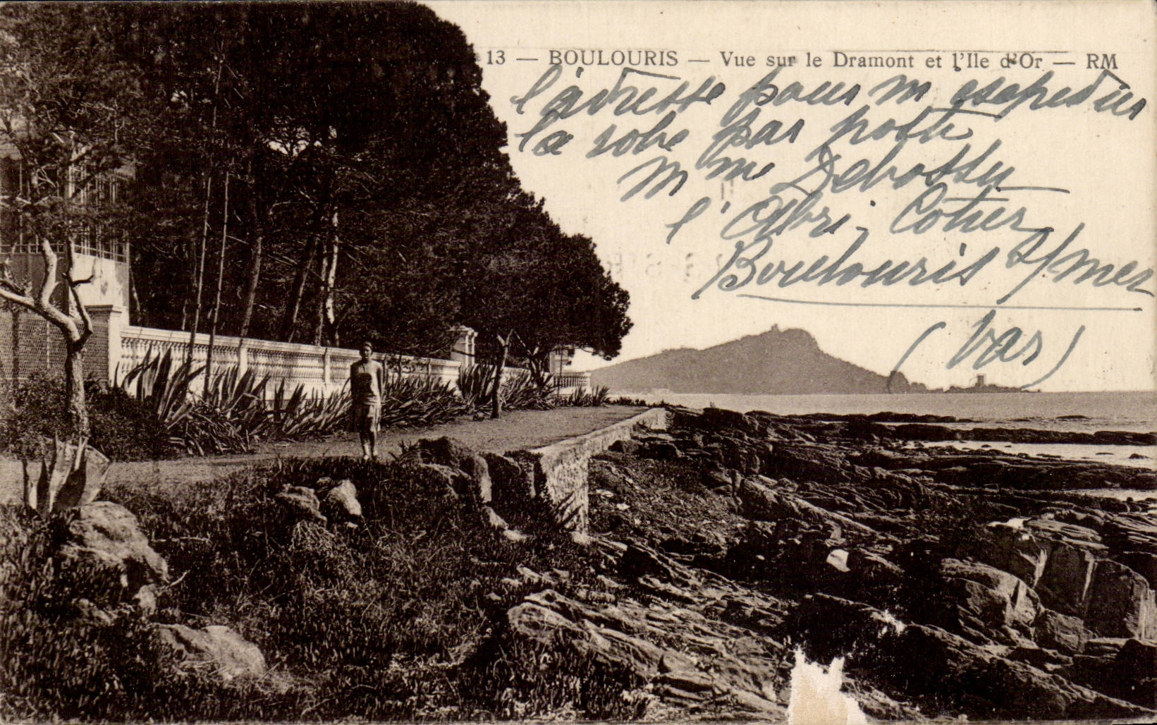 Boulogne-sur-Mer — Vue sur le Dramont et l'Île d'Or — RM