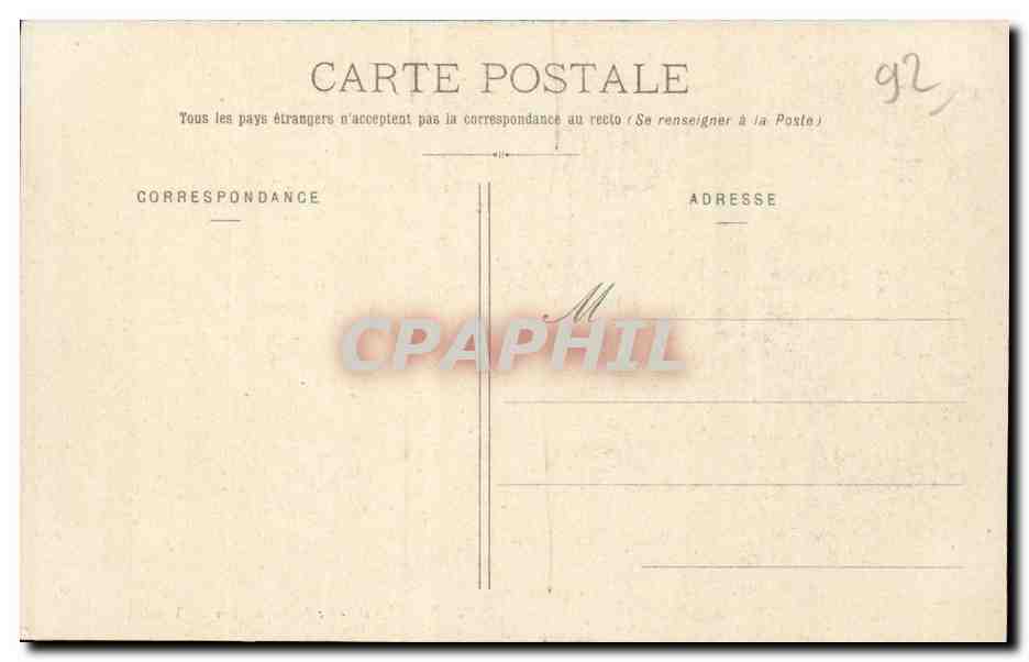 CPA Issy Ecole superieure de Theologie  — Rückseite