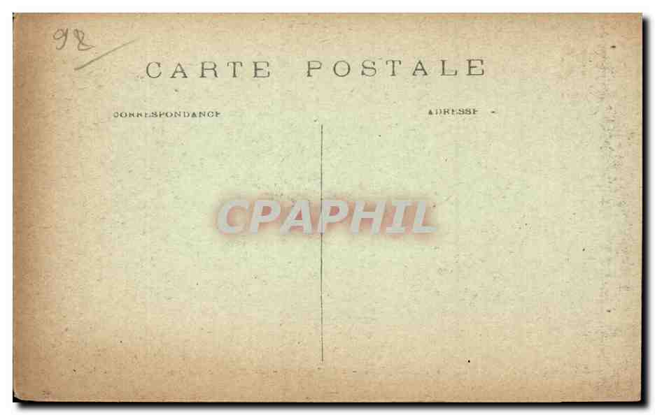 CPA Rueil Interieur de l'eglise La crypte Tombeau de la reine Hortense — Rückseite