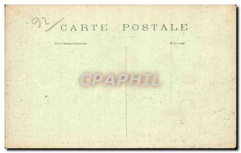 CPA Nanterre Le moulin des Gibets Cote du parc — Rückseite