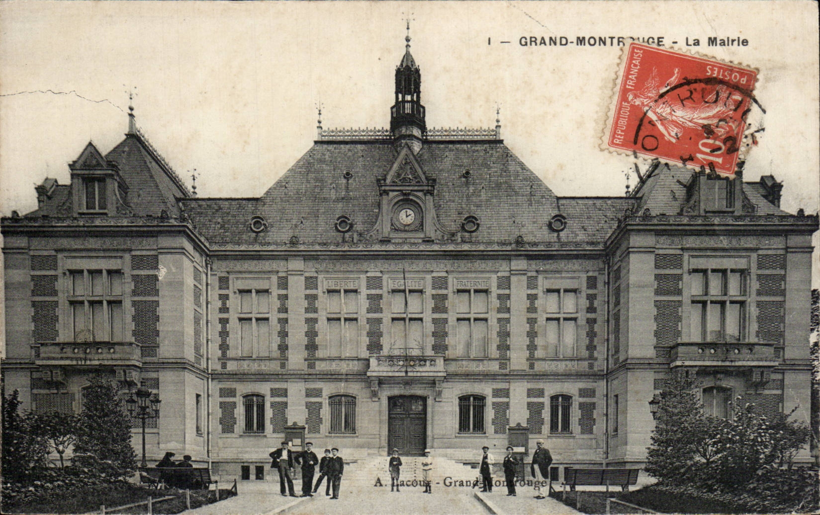 CPA Grand Montrouge La mairie