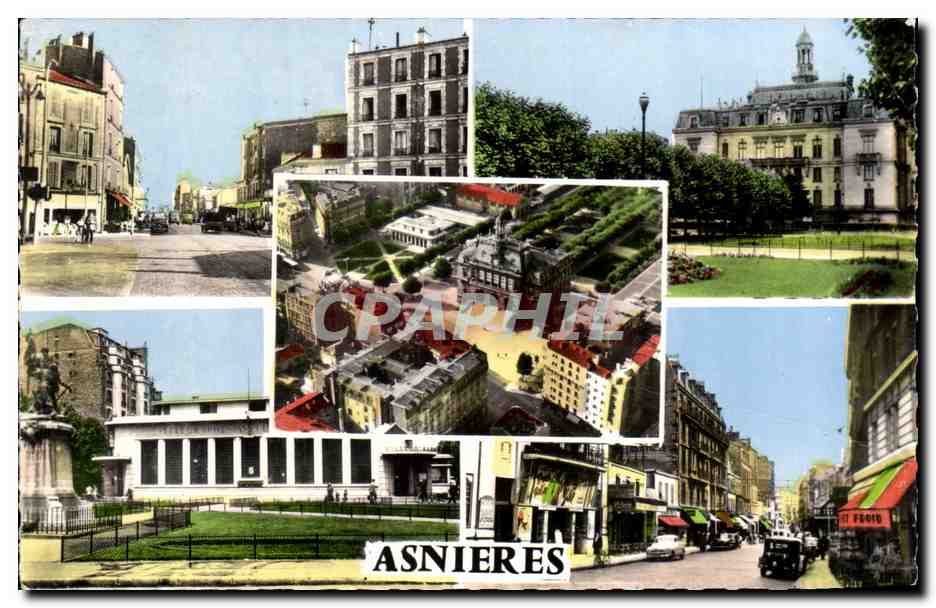 CPSM Souvenir d'Asnieres