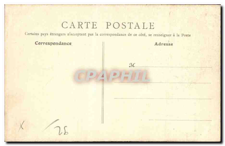 CPA Asnieres Cimetiere des chiens — Rückseite