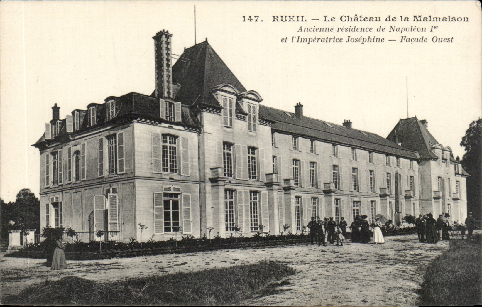 CPA Rueil Le chateau de la Malmaison Ancien residence de Napoleon 1er et l'imperatrice Josephine 