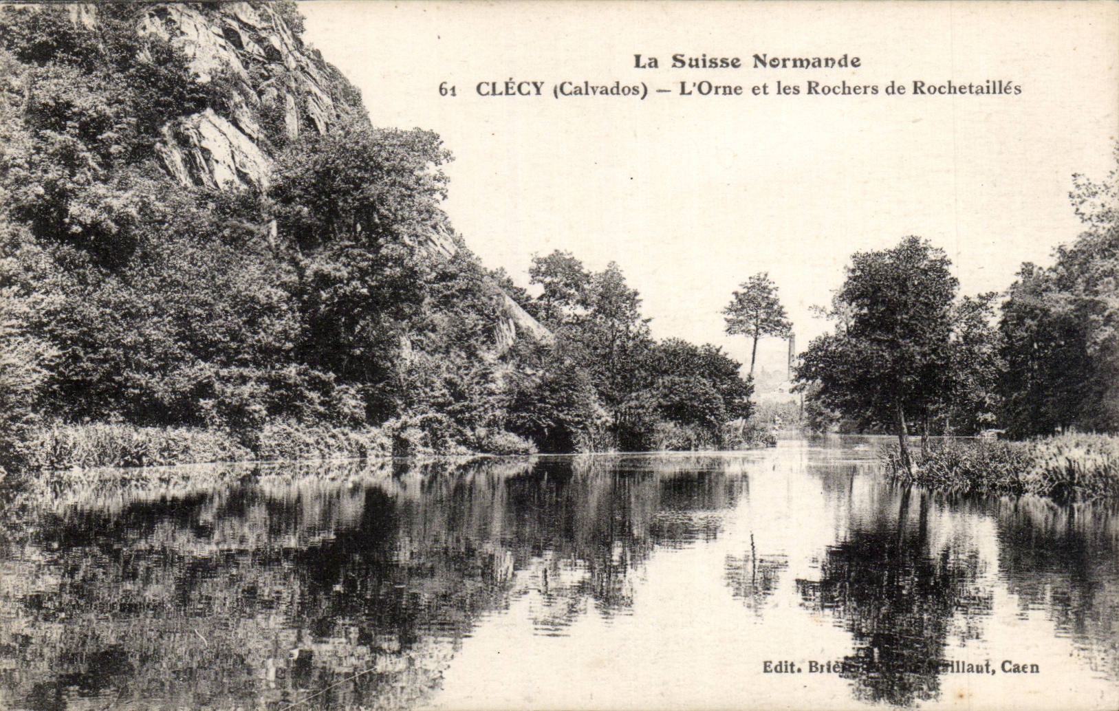 CPA Clecy L'Orne et les rochers de Rochetailles