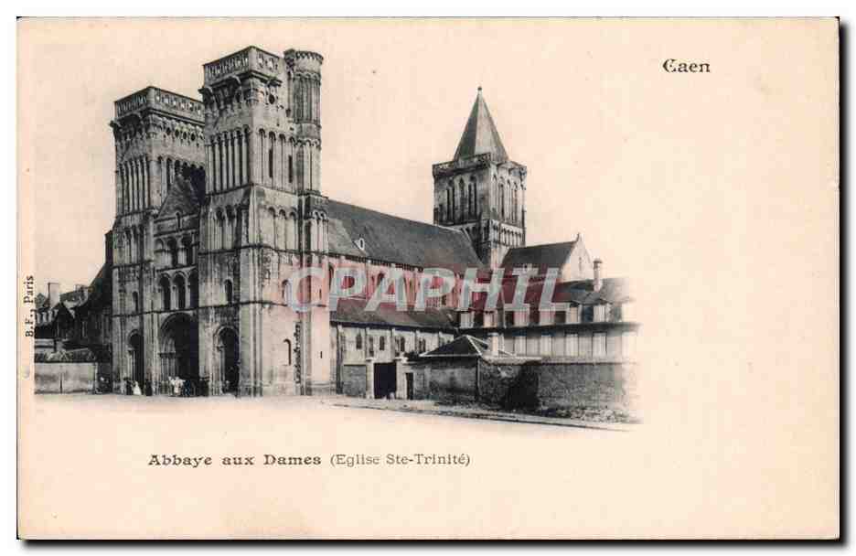 CPA Caen Abbaye aux Dames (Eglise Ste Trinite)