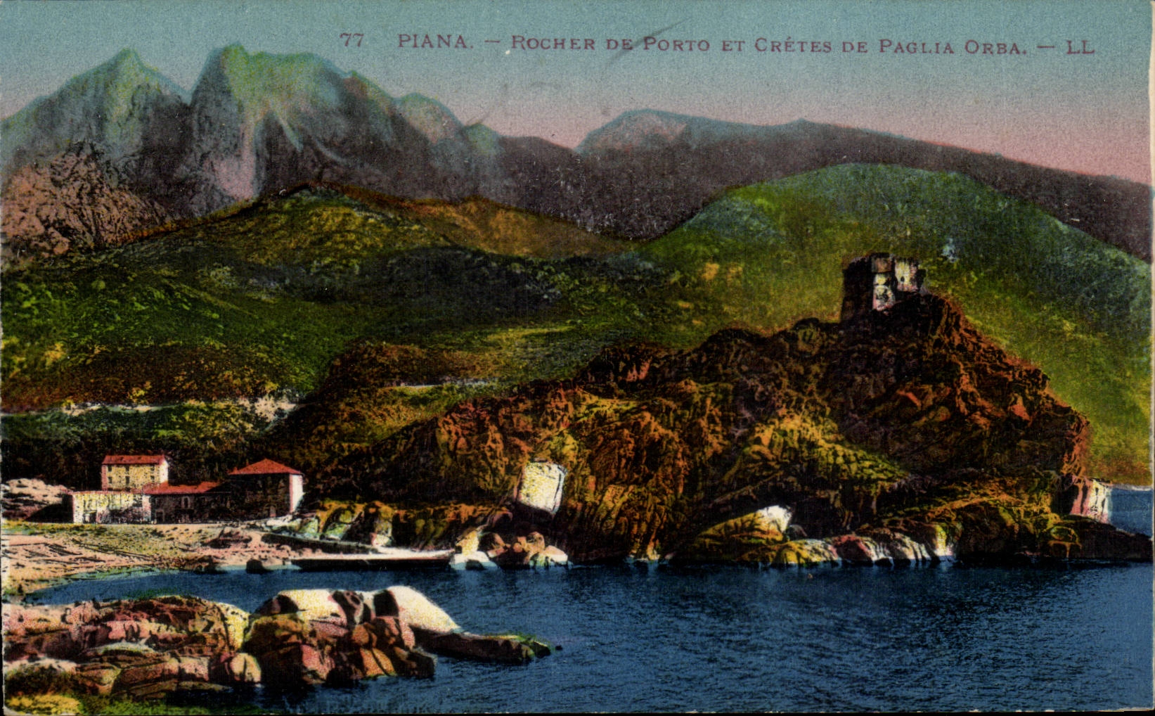 Piana — Felsen von Porto und Kuppen von Paglia Orba — LL