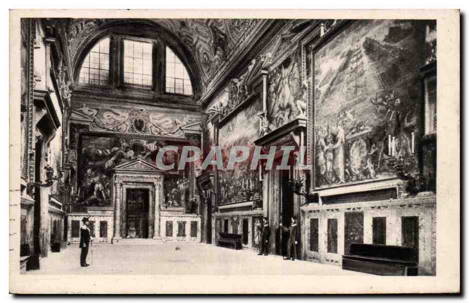 CPA Roma Citta del Vaticano Sala Regia