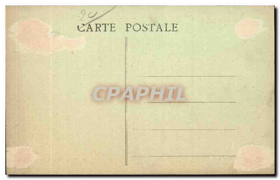 CPA Corse Corsica Bonifacio Les falaises et la route nationale — Rückseite