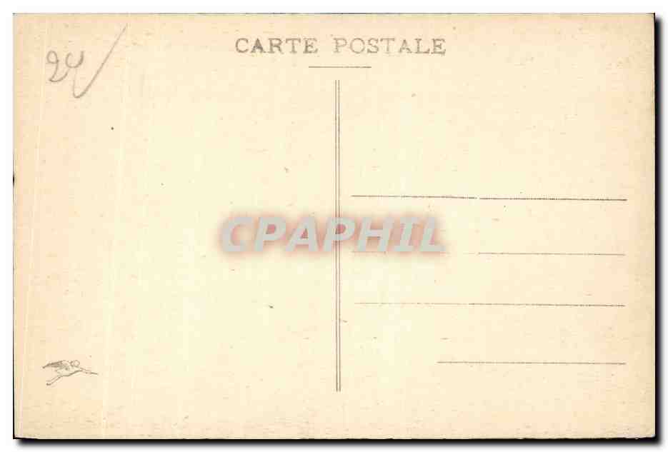 CPA Corse Corsica Bonifacio  — Rückseite