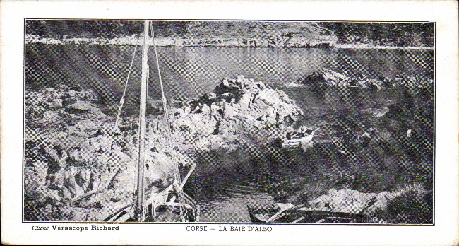 CPA Corse Corsica La baie d'Albo