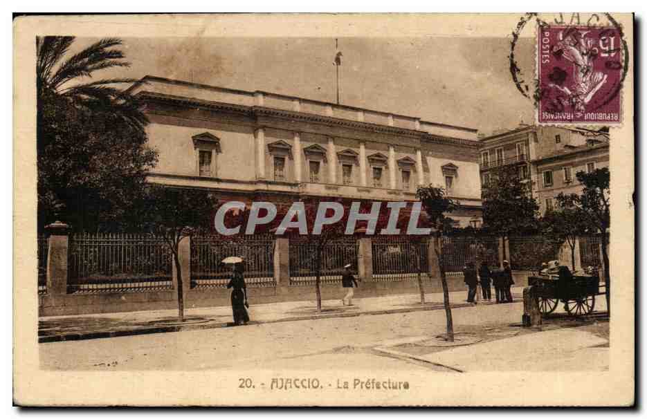 CPA Corse Corsica Ajaccio La Prefecture