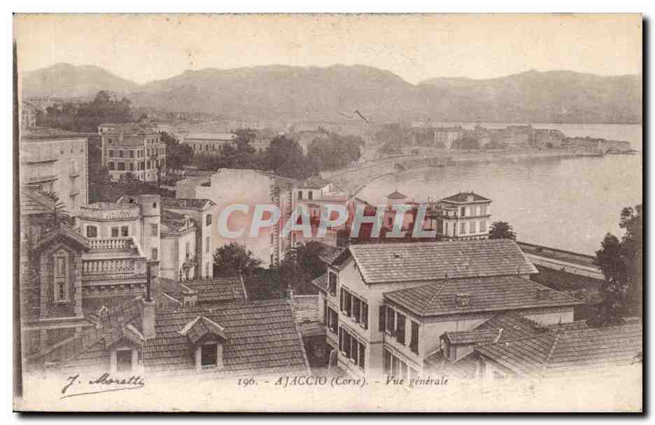 Corse - Corsica - Ajaccio - Vue Generale - CPA 