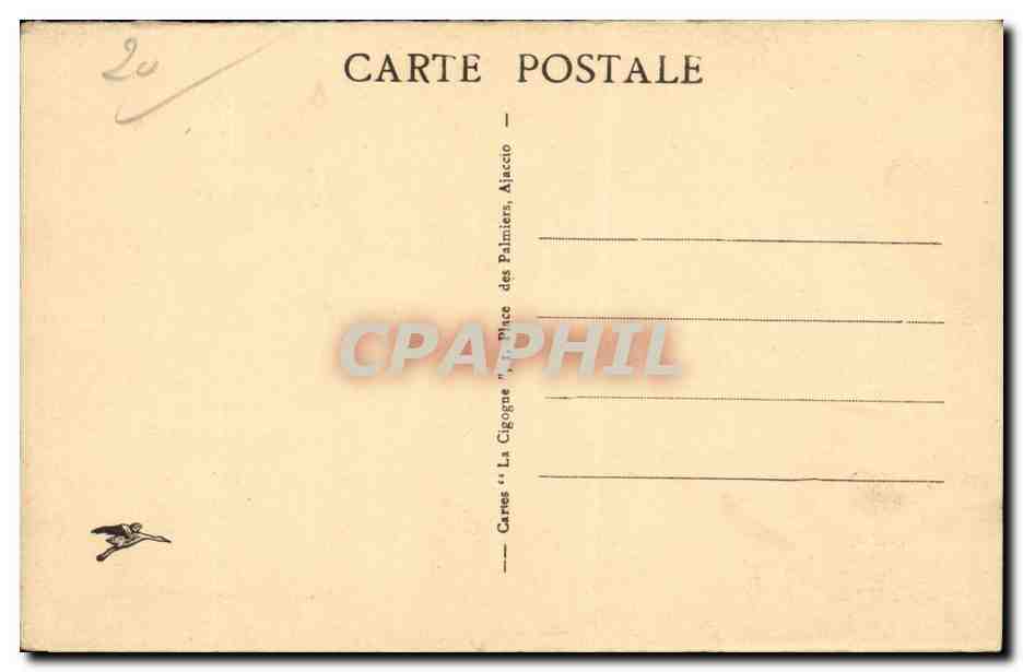Ajaccio — Vue d'ensemble sur le Golfe et le Port — n° 2034 — Reverso
