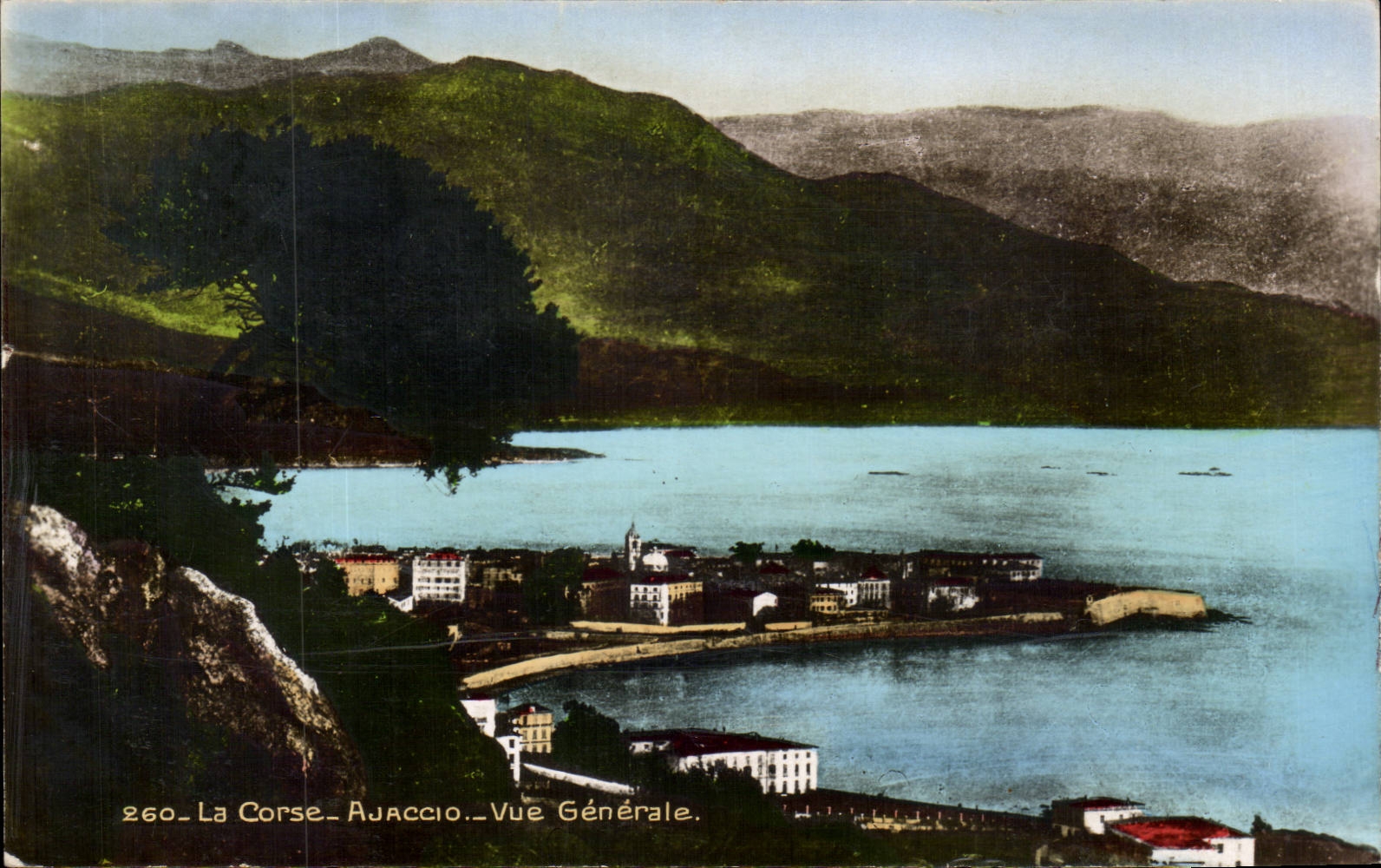 Corse - Corsica - Ajaccio - Vue Generale - CPA 