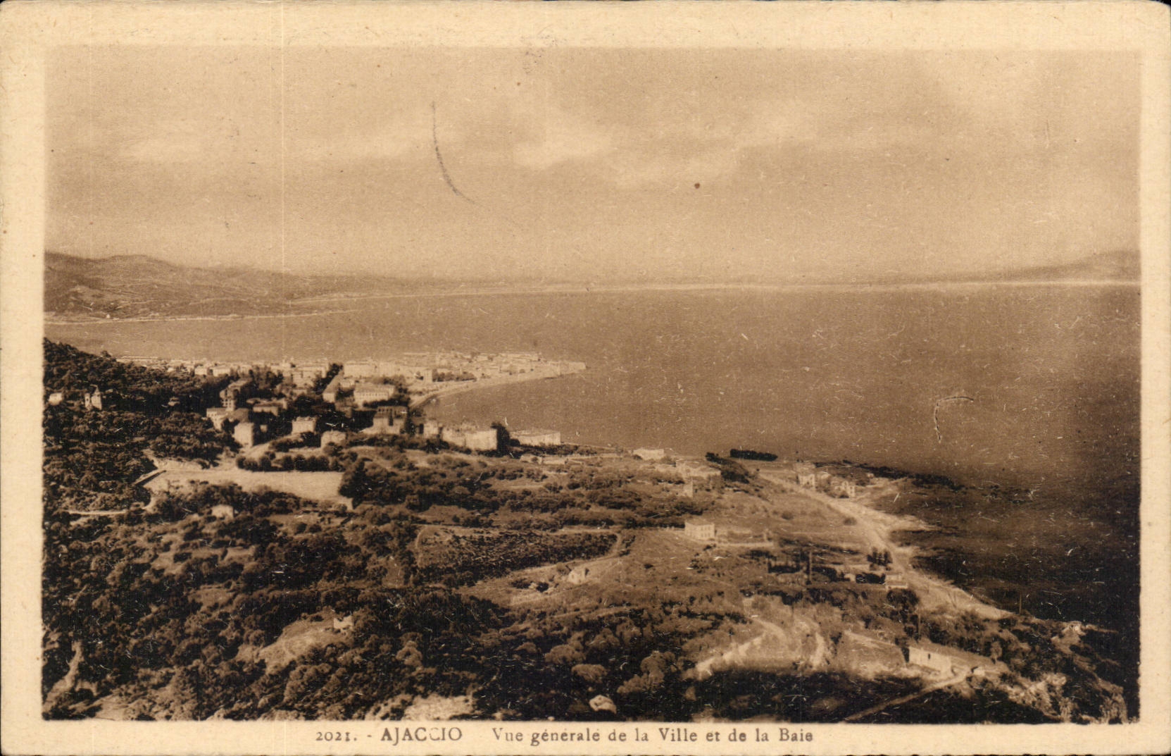 Corse - Corsica - Ajaccio - Vue Generale de la VIlle et de la Baie - CPA 