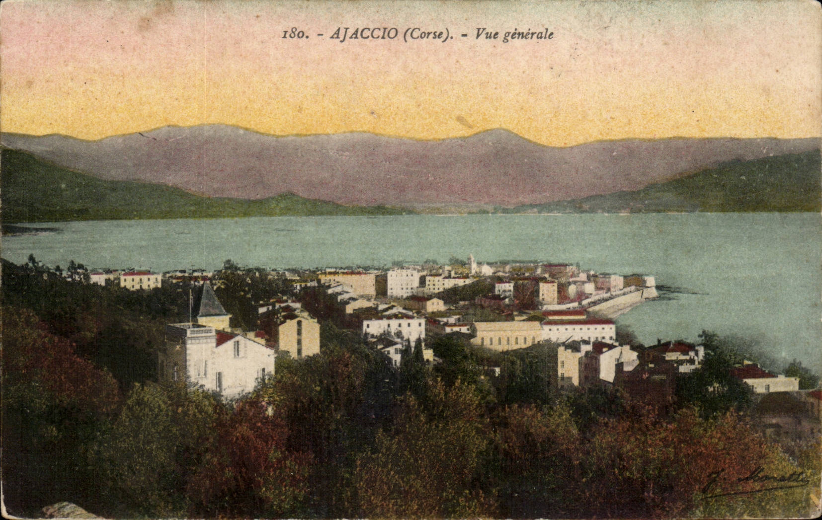 Corse - Corsica - Ajaccio - Vue Generale - CPA 