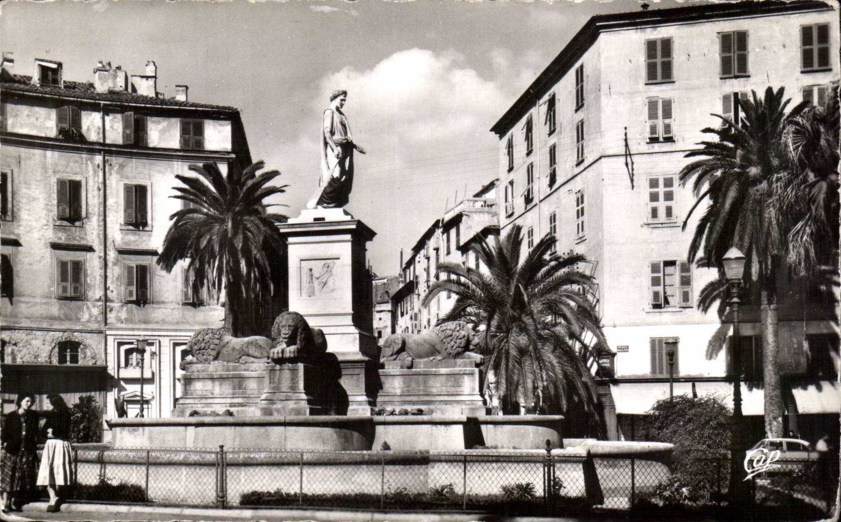 Ajaccio — Monument de Napoléon, 1er Consul — Real-Photo-Cie des Arts Photomécaniques