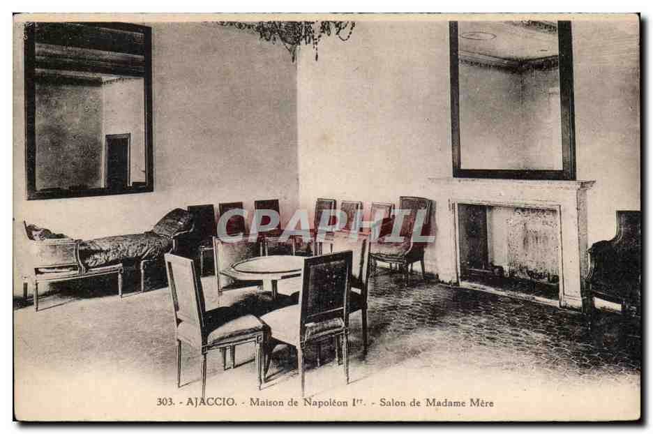 Ajaccio - Maison de Napoléon Ier - Salon de Madame Mère
