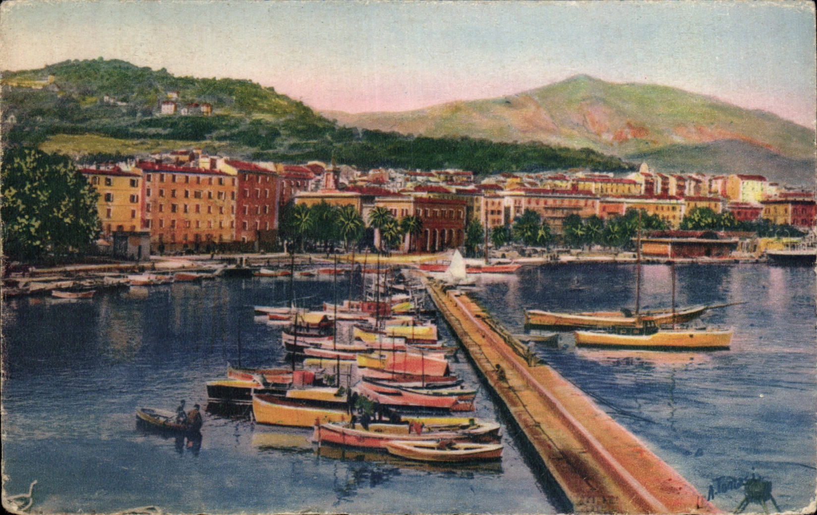 Ajaccio — Le Port — Les Editions A. Tonnel Ajaccio, n° 90